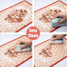 Load image into Gallery viewer, FineDecor Silicone Macaron Baking Mat Sheet (23.63*15.75inch)/(60*40cm), Non-Stick Baking Sheet Cookie Liner (Large) - FD 3397
