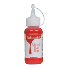 Load image into Gallery viewer, Colourmist Cake Decorating Drip ( Vibrant Red ), Edible Vibrant Colour Drip ( Red ), 100 gm
