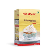 Load image into Gallery viewer, Puramate Combo Pack - Vanilla Whipped Cream Powder &amp; Rainbow Decoration Sprinkles, 100g Each
