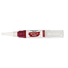 Load image into Gallery viewer, Colourmist Edible Paint Brush With Metallic Paint ( Metallic Ruby ) | Food Colour Paint Brush For Dessert | 1pc

