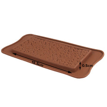 Load image into Gallery viewer, FineDecor Coffee Beans Shape Silicone Chocolate Bar Mould - FD 3433
