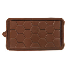 Load image into Gallery viewer, FineDecor Silicone Mould Honey Comb Chocolate Bar Shape Mould | Candy Mould | Jelly Mould | Baking Silicon Bakeware Mold |FD 3531
