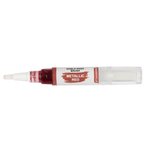 Load image into Gallery viewer, Colourmist Edible Paint Brush With Metallic Paint ( Metallic Red ) | Food Colour Paint Brush For Dessert | 1pc
