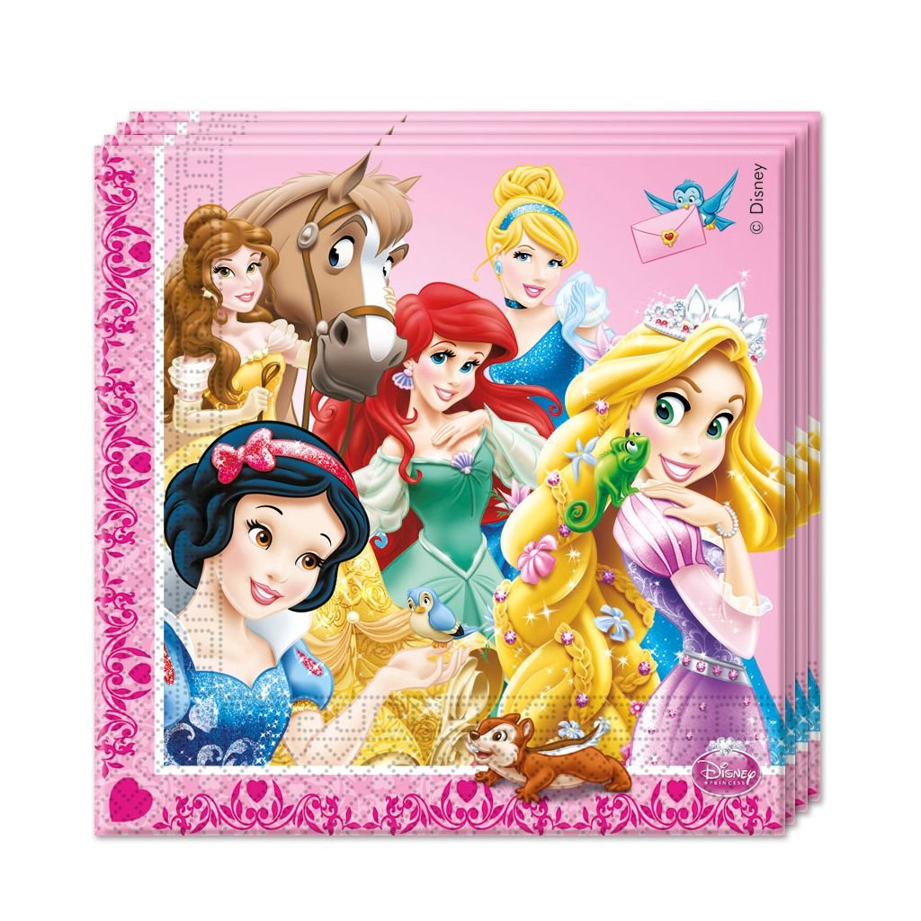 Disney Princess 2-Ply Paper Napkins - BV82647 - 20Pcs