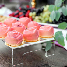 Load image into Gallery viewer, FineDecor Rose Flower Shape Silicone Mousse Cake Mould, 3D Baking Mould for Dessert,Pastry,Truffle,Pudding,Jelly,Cheesecake, FD 3170 (6 Cavity)
