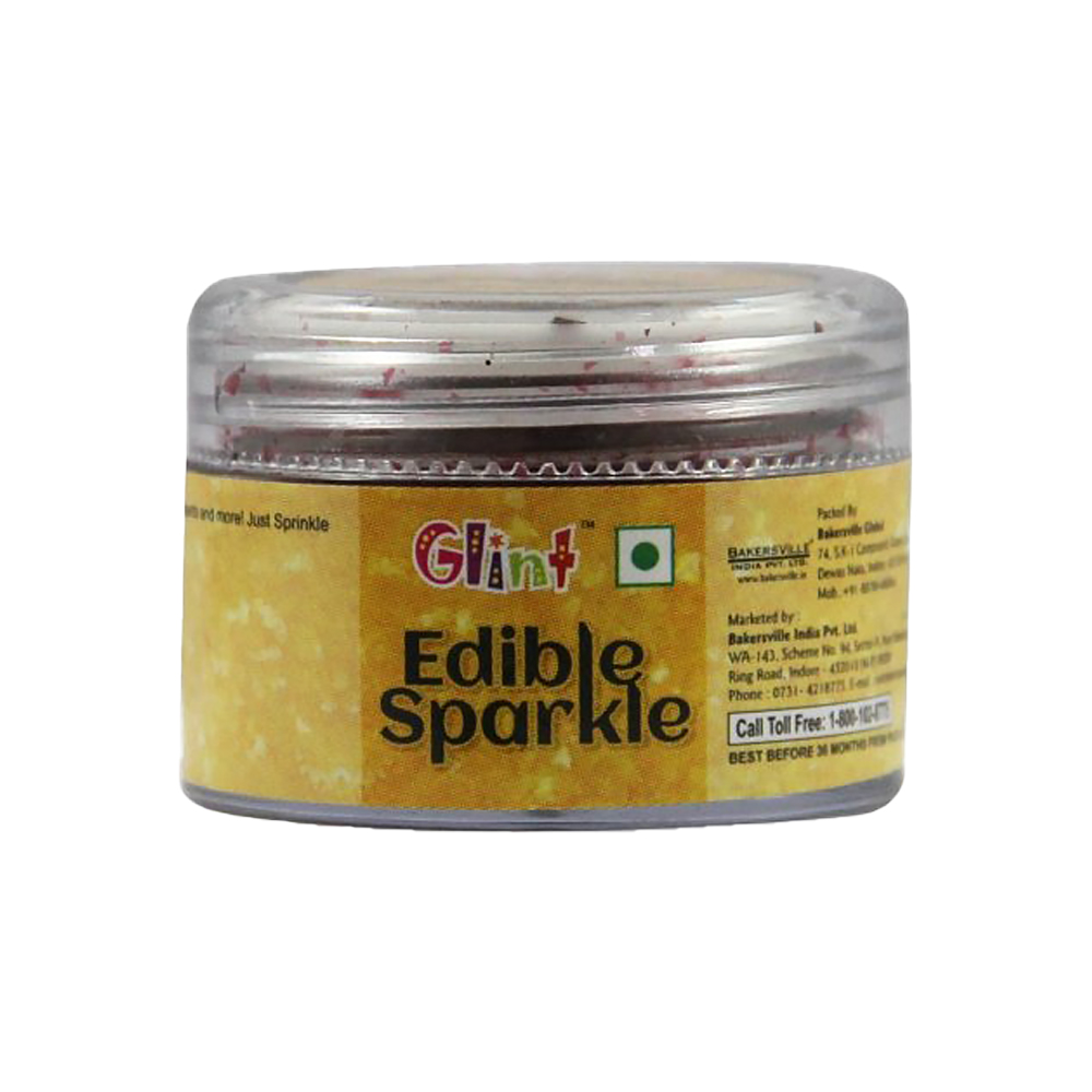 Glint Edible Sparkle (Red), 5g