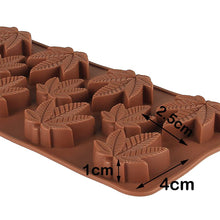 Load image into Gallery viewer, Finedecor Silicone Leaves Shape Chocolate Mould - FD 3155, (11 Cavities)
