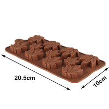 Load image into Gallery viewer, Finedecor Silicone Leaves Shape Chocolate Mould - FD 3155, (11 Cavities)
