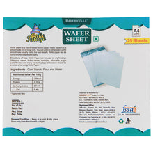 Load image into Gallery viewer, Cake Image Edible Wafer Paper Sheet for Cake Decoration | 25 Icing Sheets | Cakes Decorating | Food Décor Baking | Size: A4 (297 x 210 mm) - 25 Pcs
