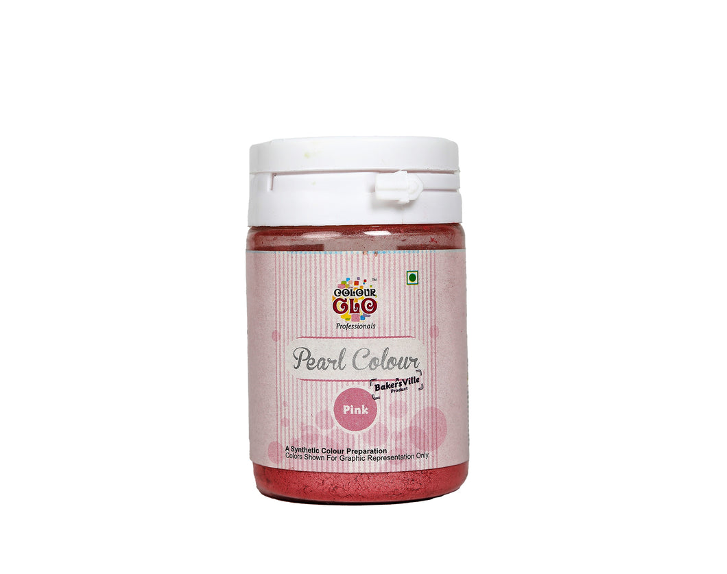Colourglo Pink Professionals Pearl Powder Colour , 10 Gm