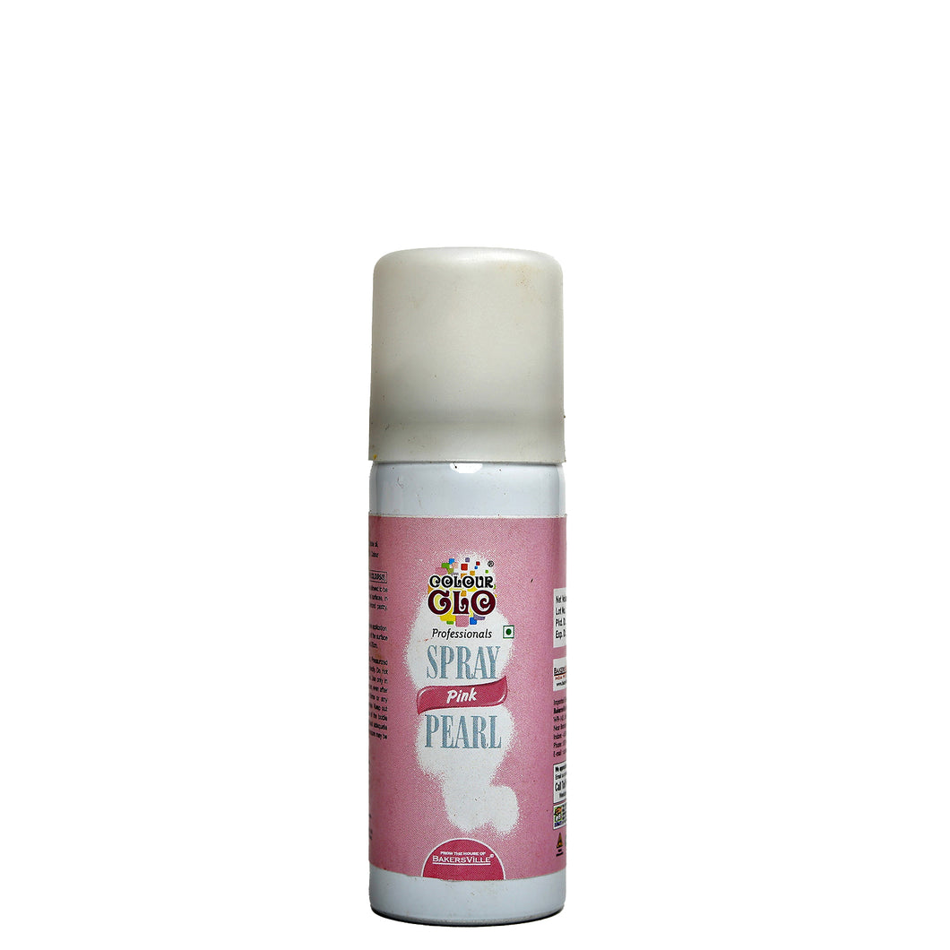 Colourglo Professionals Pink Spray Pearl Colour, 50 Ml