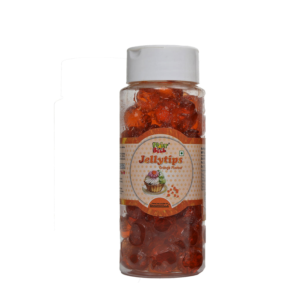 Fruit Bell Jelly Tips (Orange), 150 Gm