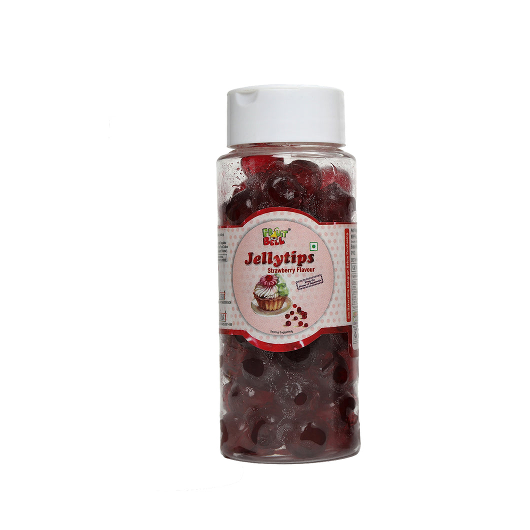 Fruit Bell Jelly Tips (Strawberry), 150 Gm