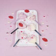 Load image into Gallery viewer, Foodecor Heart Shape Valentine's Special Decorative Transfer Mould (Pack of 2) - BV 3221
