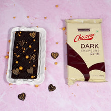 Load image into Gallery viewer, Chocoville Dark Compound Slab, 500g
