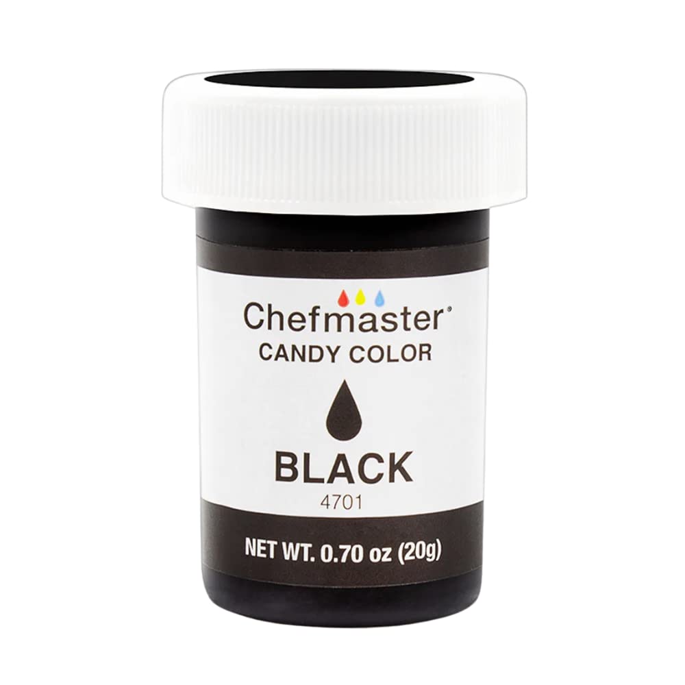 Chefmaster Liquid Candy Color, Black, 20 g