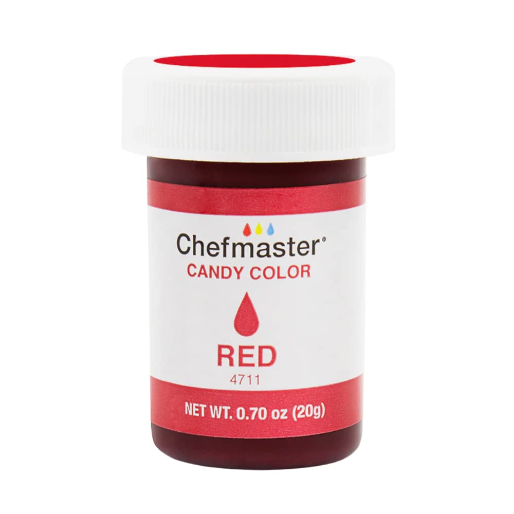 Chefmaster Liquid Candy Color, Red, 20 g