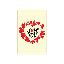Load image into Gallery viewer, Foodecor I Love U Theme Decorative Transfer Mould (Pack of 2) - BV 3226
