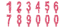 Load image into Gallery viewer, Foodecor Numbers Decorative Transfer Mould -BV 3383 (Pack of 2)
