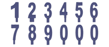 Load image into Gallery viewer, Foodecor Numbers Decorative Transfer Mould -BV 3384 (Pack of 2)
