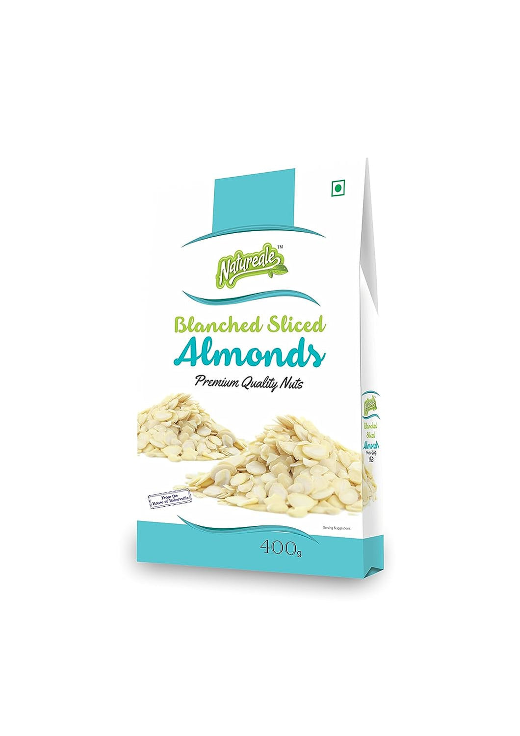 Natureale Blanched Sliced Almonds, 400gm