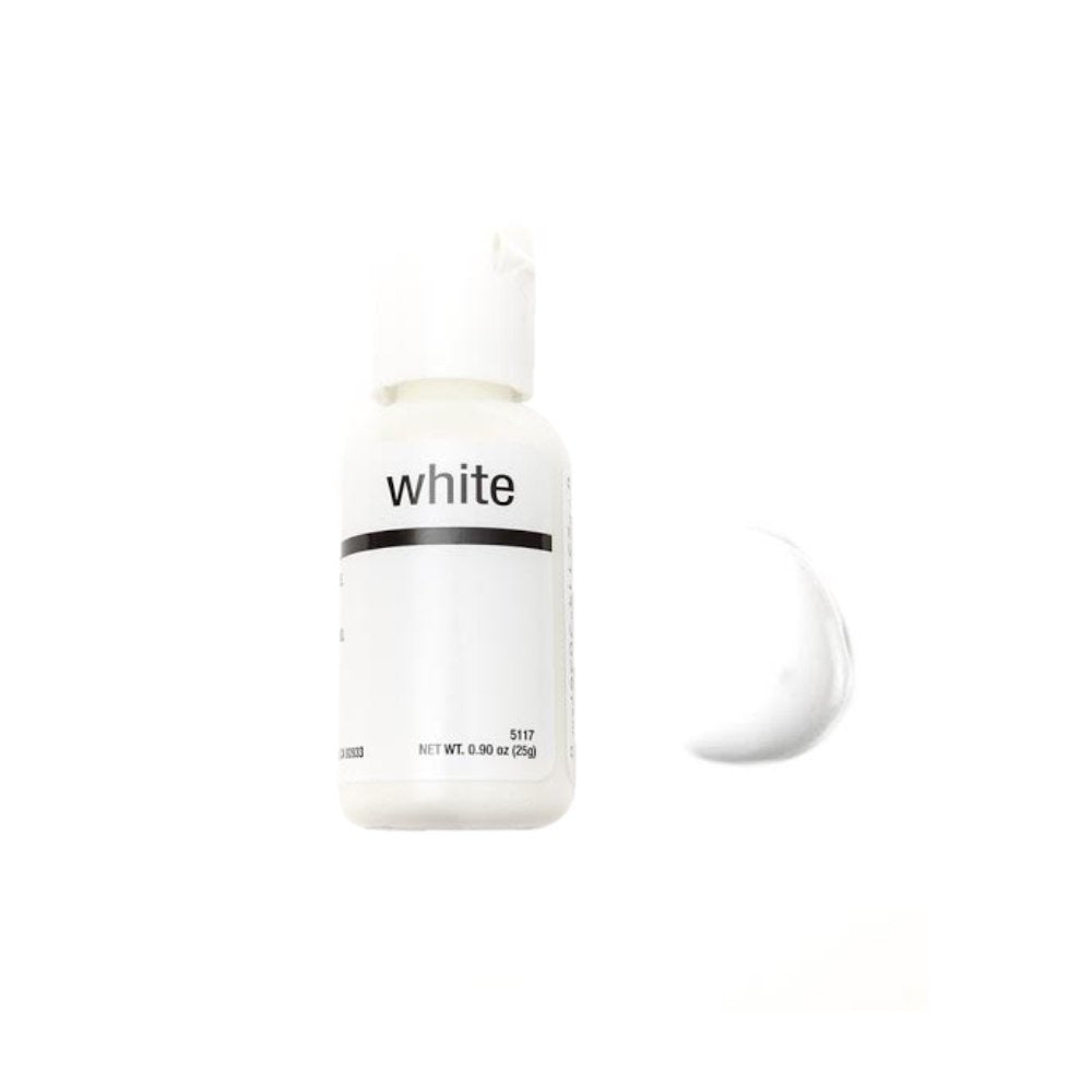 Chefmaster Liqua- Gel, Bright White, 25 ml