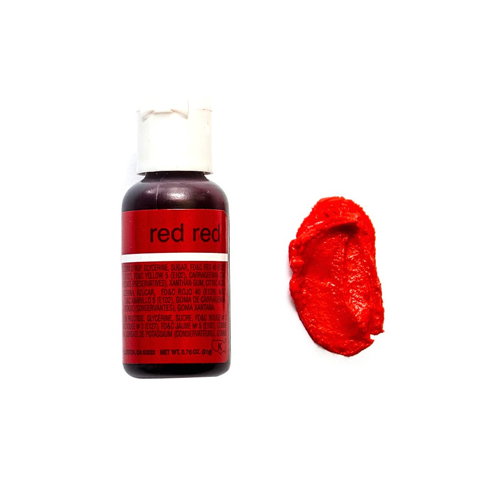 Chefmaster Liqua- Gel, Red, 20 ml