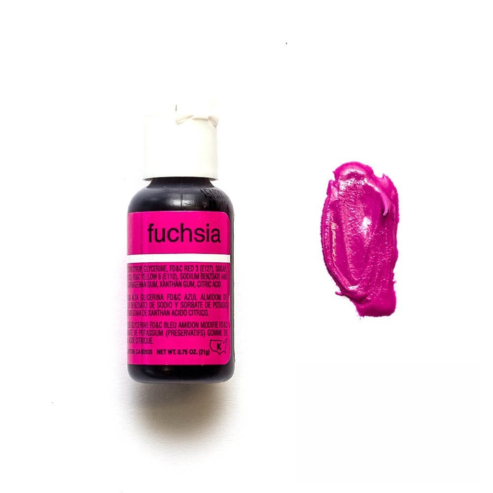 Chefmaster Liqua-Gel, Fuchsia, 20 ml