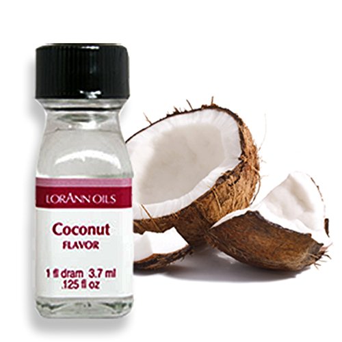 Lorann Oils Super Strength Flavors, Coconut, 3.7 ml