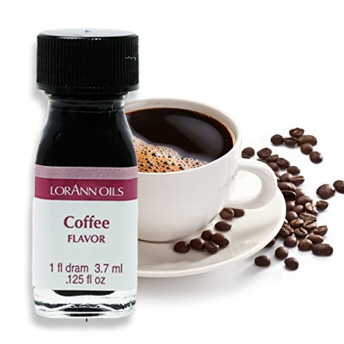 Lorann Oils Super Strength Flavors, Coffee, Natural, 3.7 ml