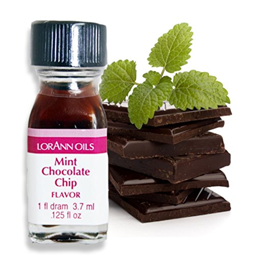 Lorann Oils Super Strength Flavors, Mint Chocolate Chip, 3.7 ml