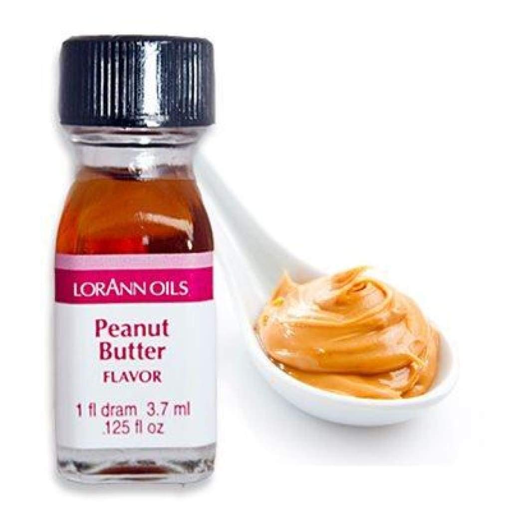Lorann Oils Super Strength Flavors, Peanut Butter, 3.7 ml