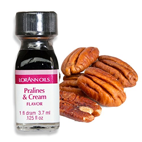 Lorann Oils Super Strength Flavors, Pralines and Cream, 3.7 ml