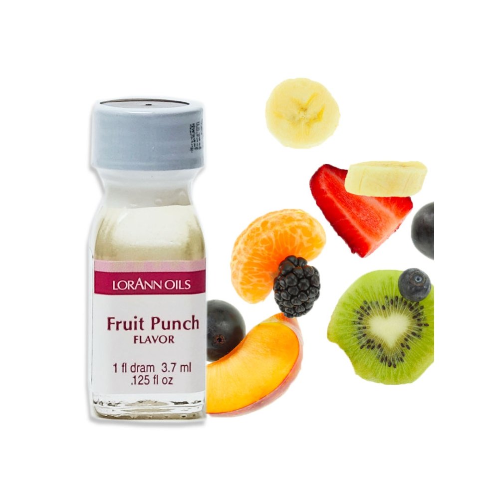 Lorann Oils Super Strength Flavors, Fruit Punch, Natural, 3.7 ml