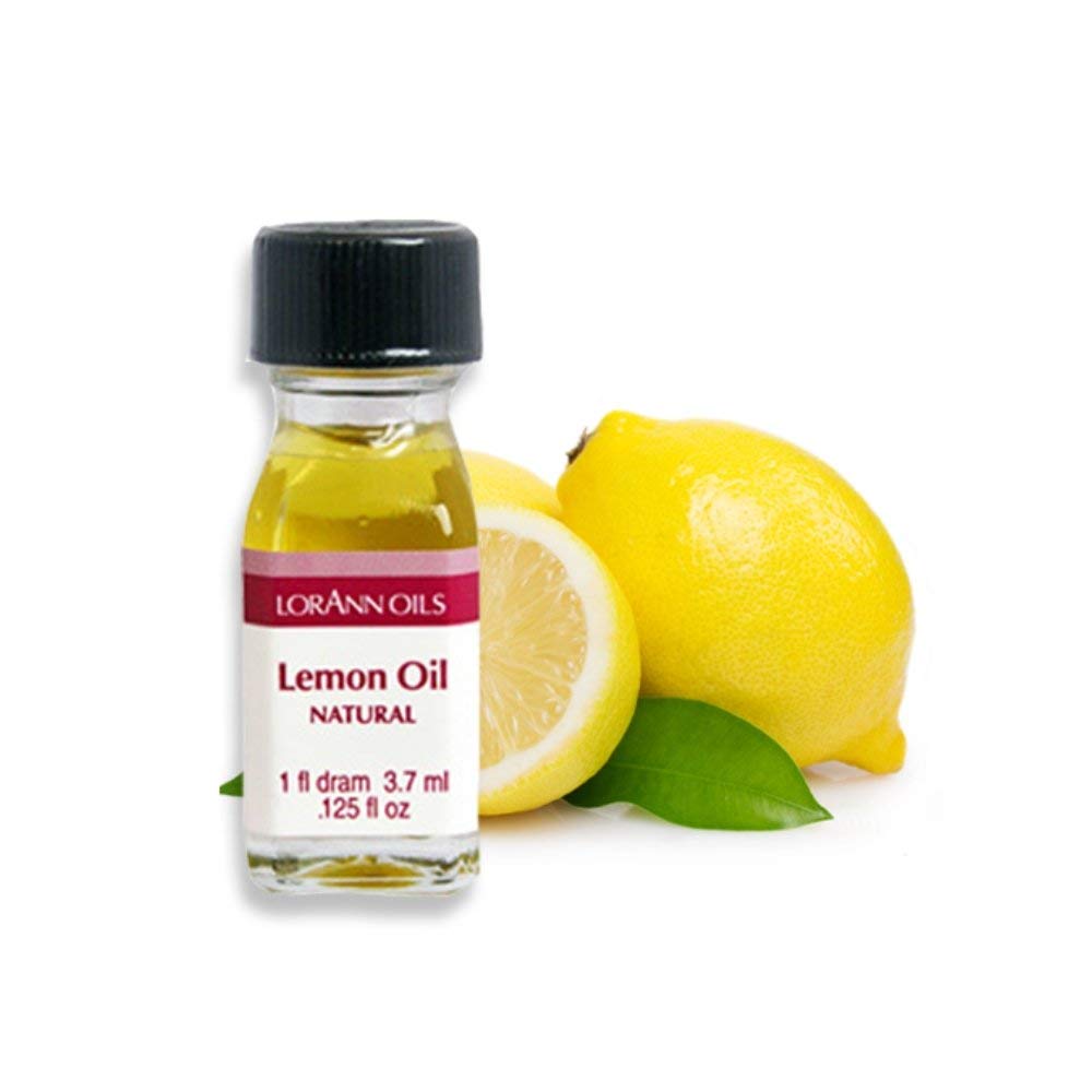 Lorann Oils Super Strength Flavors, Lemon Oils, Natural, 3.7 ml