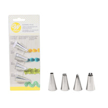 Load image into Gallery viewer, Wilton Border Tip Set (Nozzles), 4pcs
