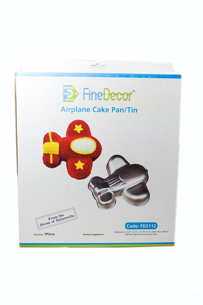 FINEDECOR FD2112 Airplane Shape Cake Pan/Tin