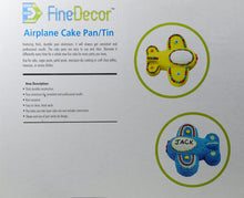 Load image into Gallery viewer, FINEDECOR FD2112 Airplane Shape Cake Pan/Tin
