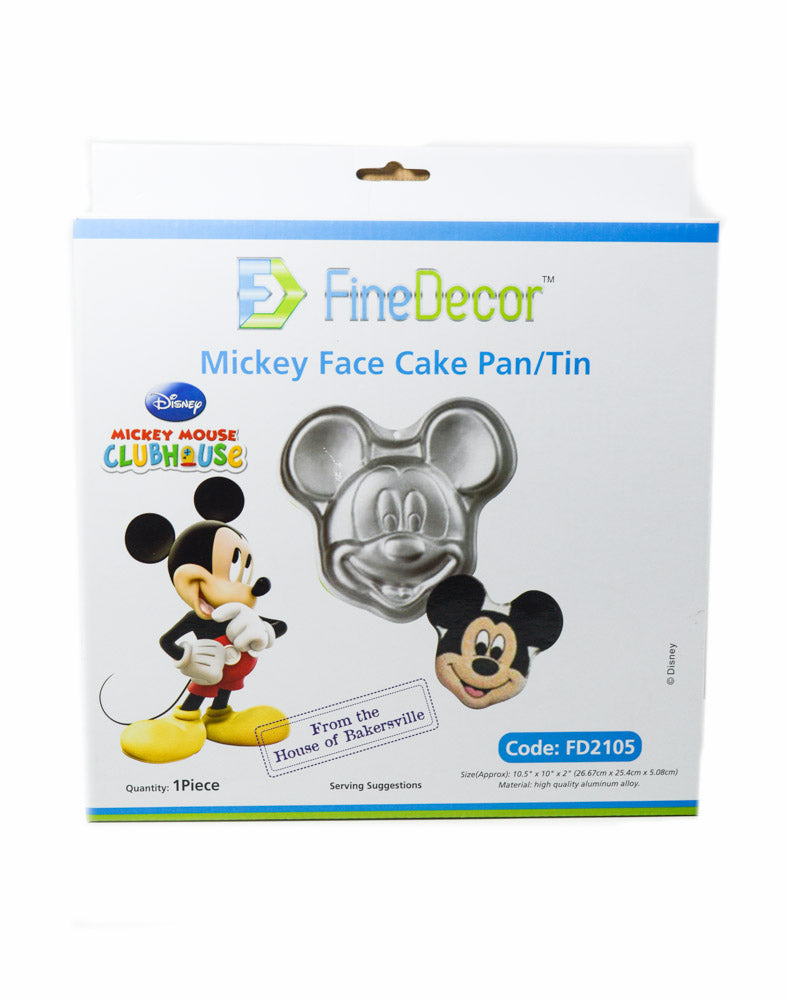 FINEDECOR Mickey Face Shape Cake Pan/Tin FD2105