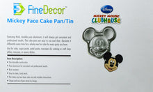Load image into Gallery viewer, FINEDECOR Mickey Face Shape Cake Pan/Tin FD2105
