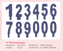 Load image into Gallery viewer, Foodecor Numbers Decorative Transfer Mould -BV 3384 (Pack of 2)
