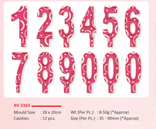 Load image into Gallery viewer, Foodecor Numbers Decorative Transfer Mould -BV 3383 (Pack of 2)
