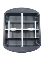 Load image into Gallery viewer, Wilton Square Checkerboard Cake Pan Set, (8”x8”x1.5”)

