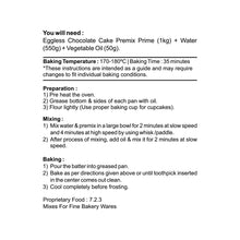 Load image into Gallery viewer, Bakersveggie Eggless Cake Premix (Chocolate Cake Premix Prime)
