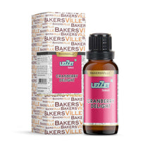 Load image into Gallery viewer, LEZZET SELECT (Cranberry Delight Flavour)  30ML Essence for Jams, Candies, Cookies, Ice Creams and Puddings Liquid Food Essence for Cake Making
