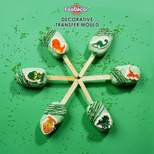 Load image into Gallery viewer, Foodecor Dinosaur Theme Decorative Transfer Mould, (Pack of 2) - BV 3243
