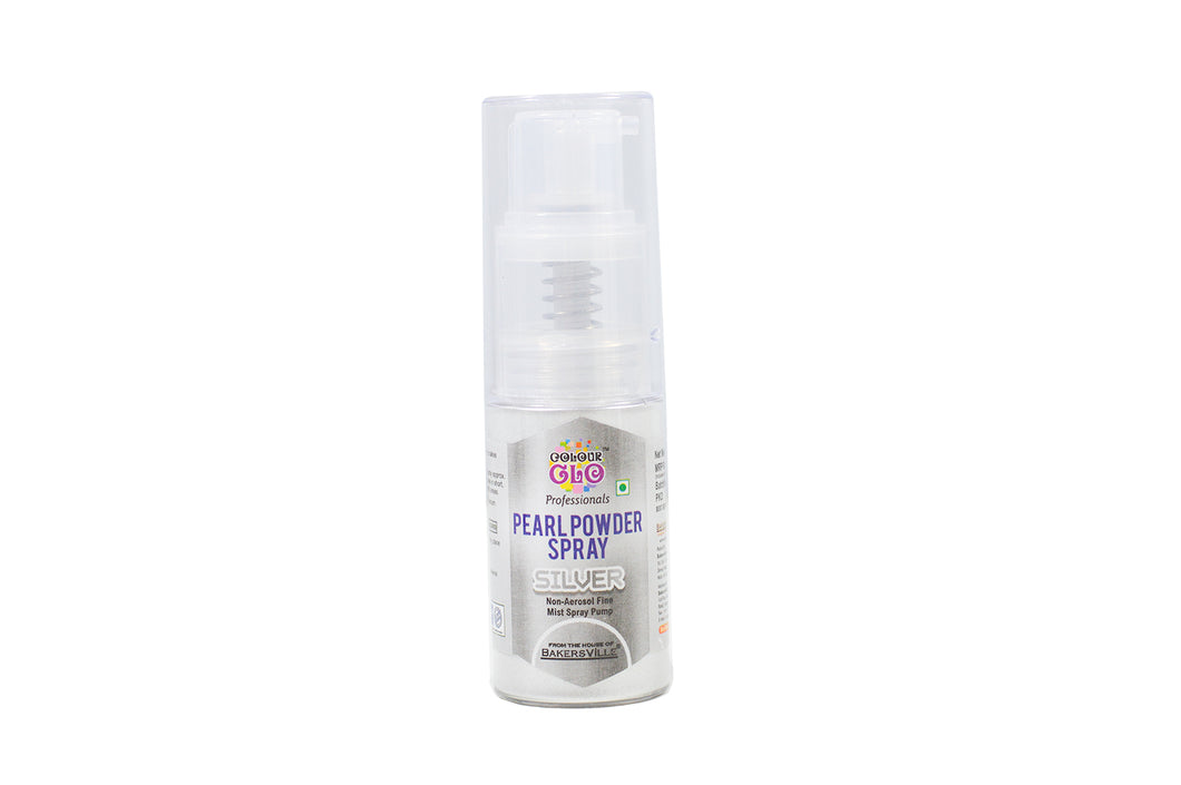 Colour glo Powder Pearl Spray (Silver, 7gm)