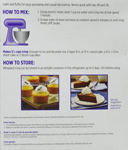 Load image into Gallery viewer, Wilton Whipped Icing Mix, 283 g
