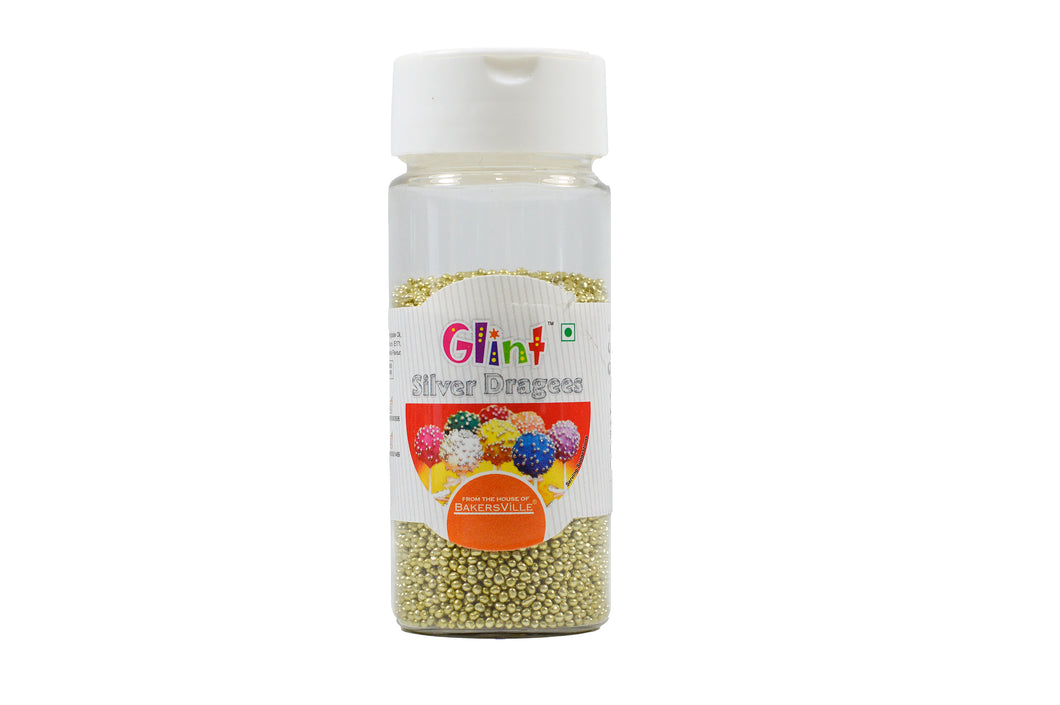 Glint Gold Dragee, '0' Number (3.5 MM), 75 Gm
