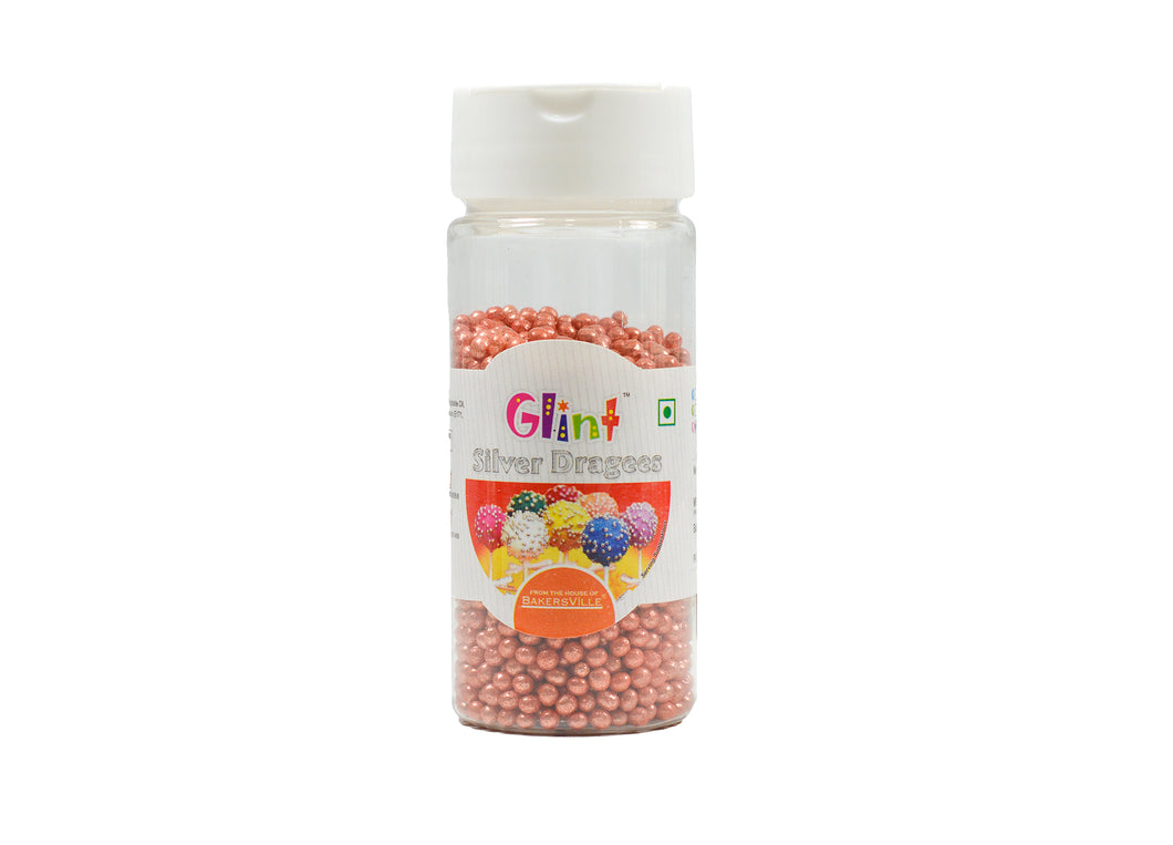 Glint Pink Dragee, '0' Number (3.5 MM), 75 Gm